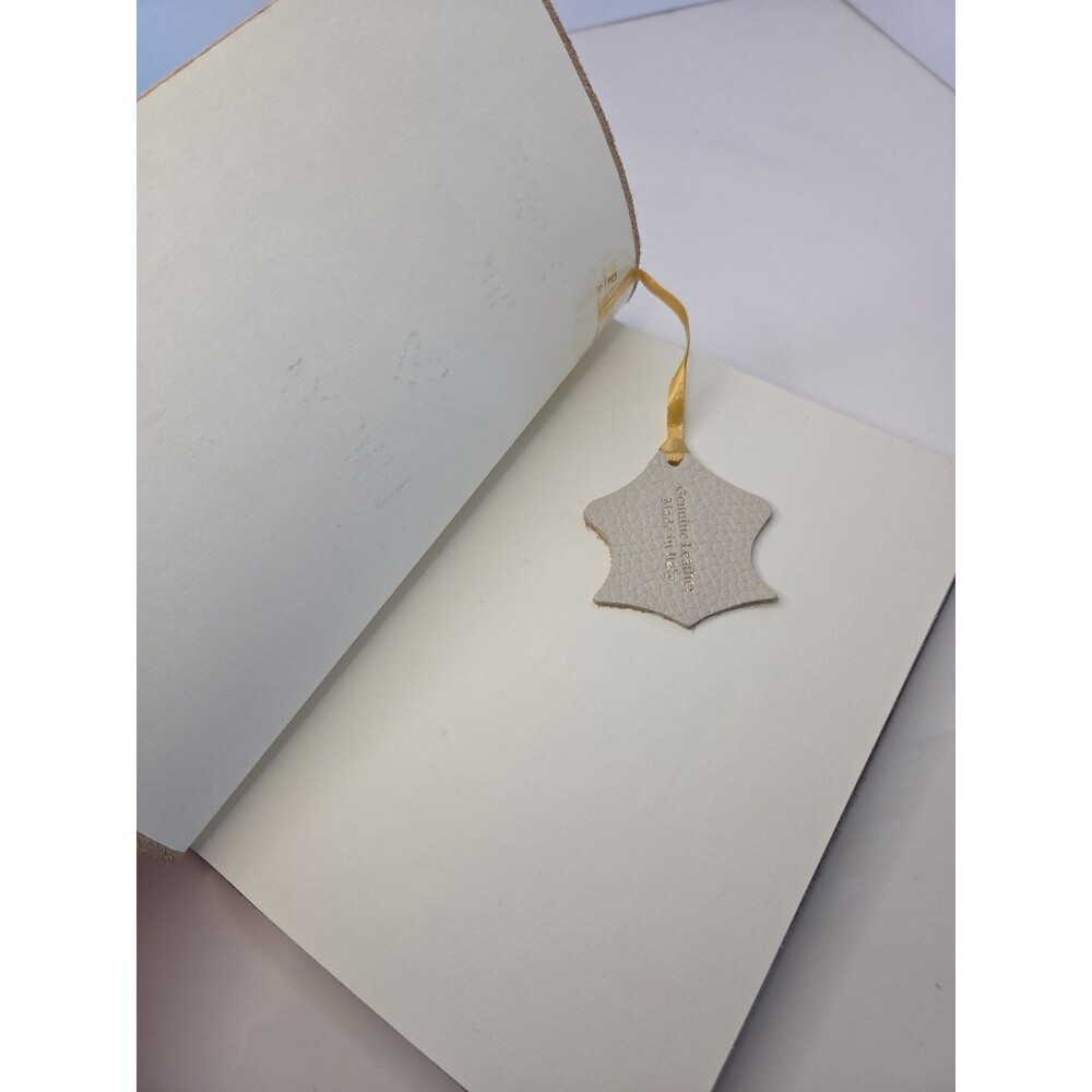 A5 Pratesia Florence Genuine Leather Notebook Journal 8.5"x5.75" Made in Italy - Picture 9 of 12